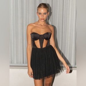 NWT Pepper‎ Mayo spotlights mini corset dress size 12